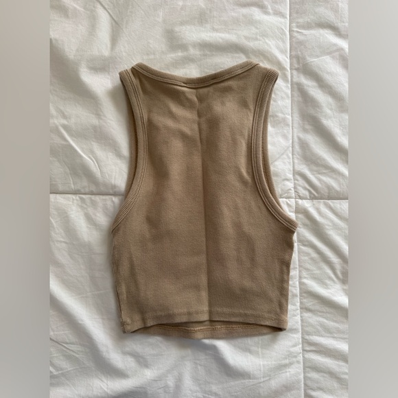 Zara Basic Rib Tank Top - Picture 3 of 4
